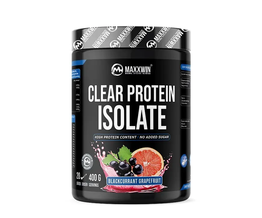 MAXXWIN CLEAR PROTEIN ISOLATE černý rybíz + grep 400 g