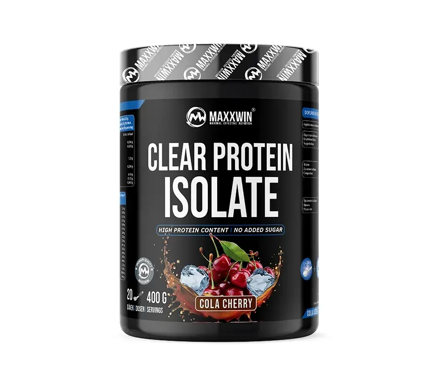 MAXXWIN CLEAR PROTEIN ISOLATE cola višeň 400 g