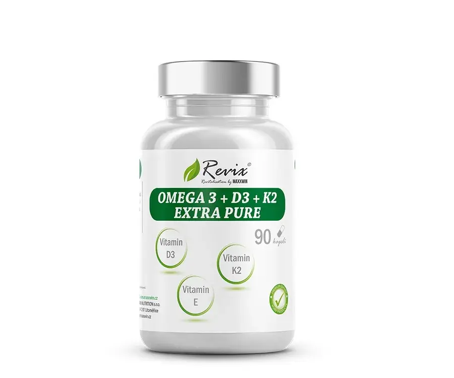 MAXXWIN OMEGA 3 + D3 K2 E 90 kapslí