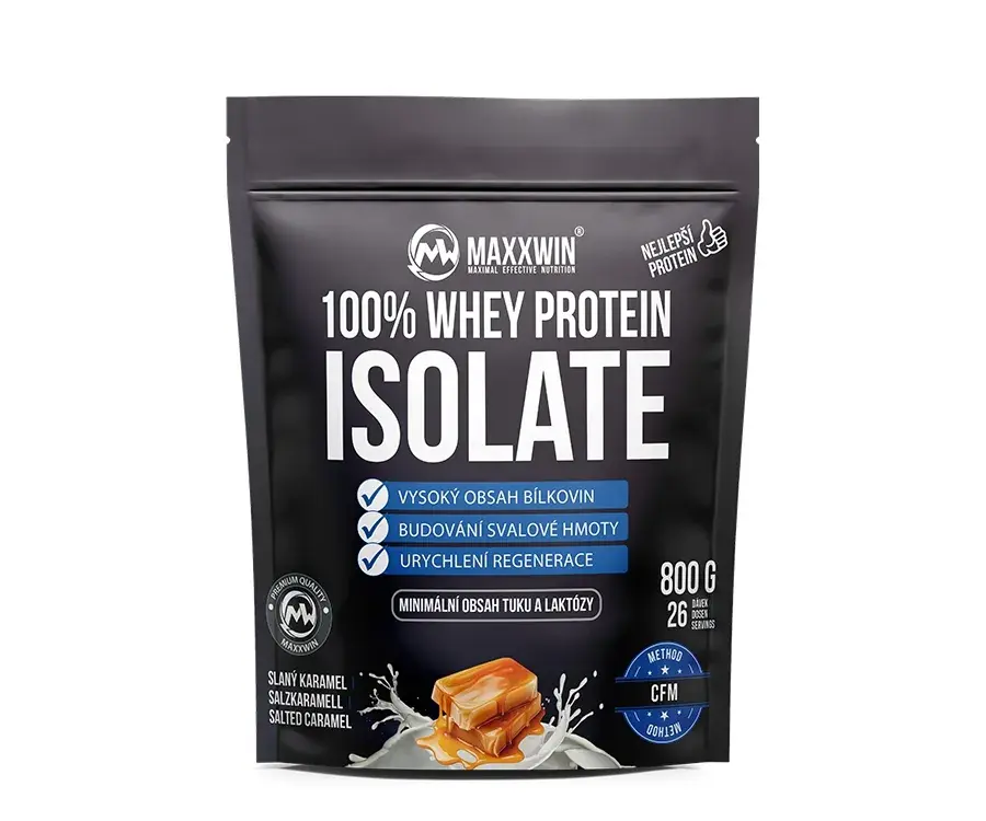 MAXXWIN ISO PROTEIN 90 slaný karamel 800 g