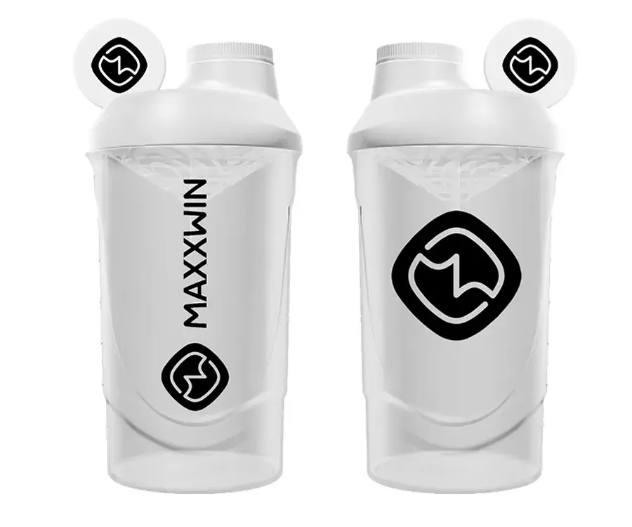 MAXXWIN ŠEJKR MAXXWIN 600 ML průhledná/bílá