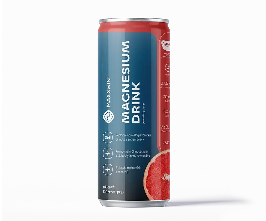 MAXXWIN MAGNESIUM DRINK růžový grep 250 ml