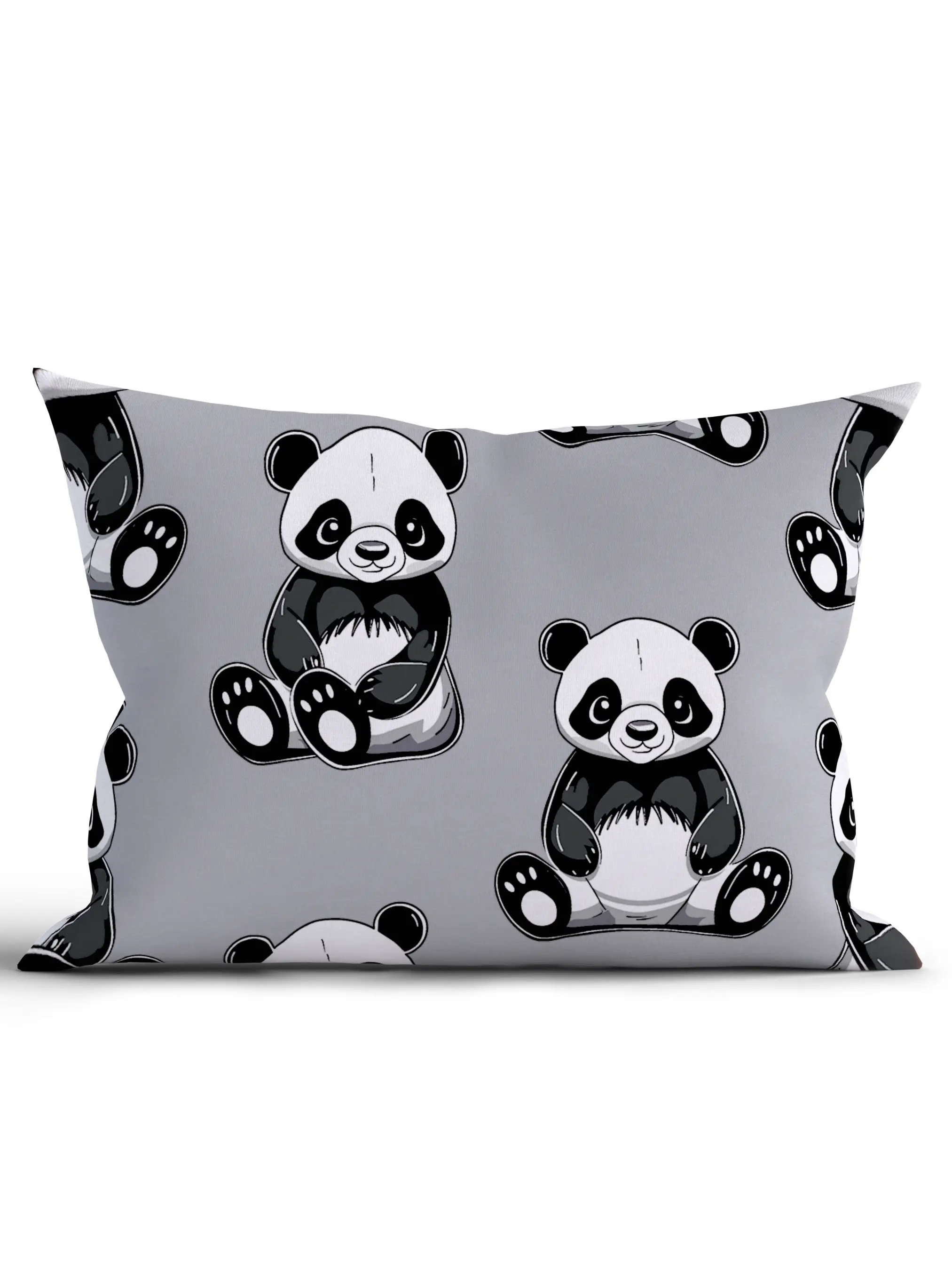 MKLuzkoviny.cz Bavlněný povlak na polštář Renforcé 40 x 60 cm - Panda
