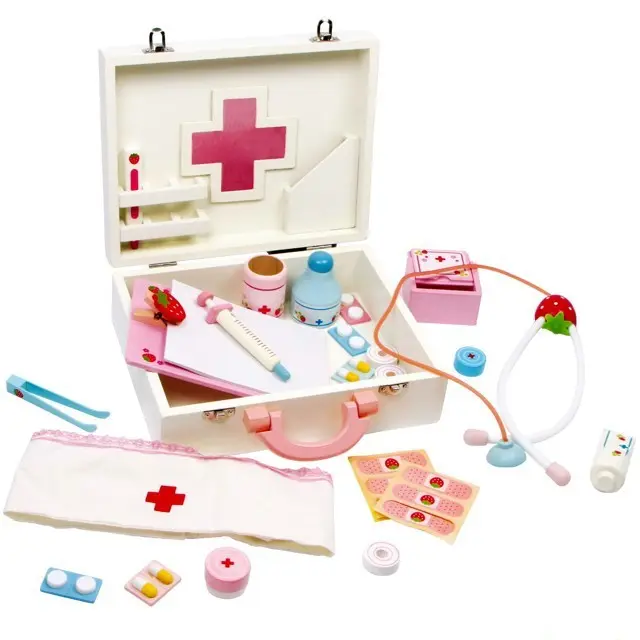 Malý doktor - Set v kufříku, Deluxe Isabel (Small foot)