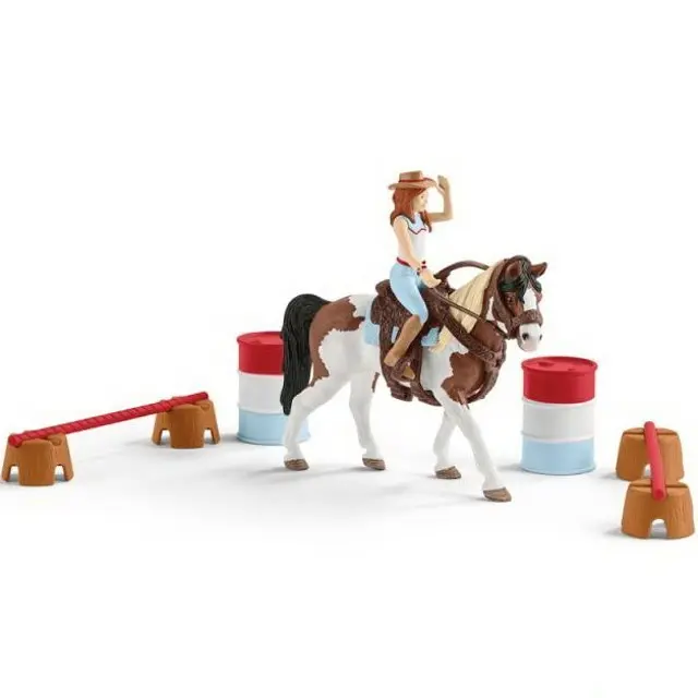 Schleich 42441 hannah a jezdecká sada na western