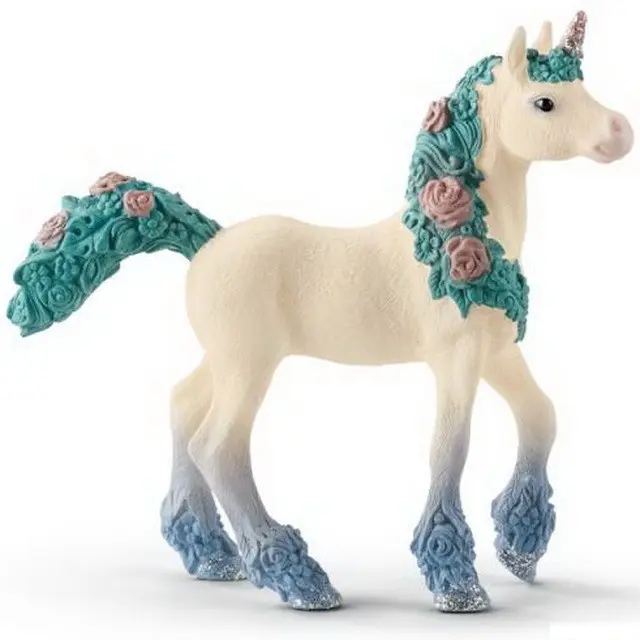 Schleich - Bayala, Jednorožec s květy hříbě