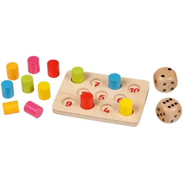 Společenská hra - Shut the box, Šance válečky (Goki)