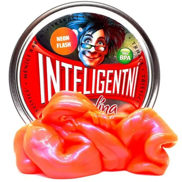 Inteligentní plastelína - měňavková, Neon Flash