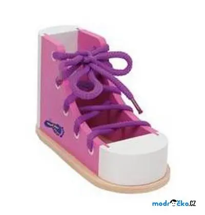 Small Foot Set hry zavaž si tkaničku Bota 2 ks