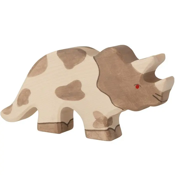 Holztiger - Dřevěný dinosaurus, Triceratops