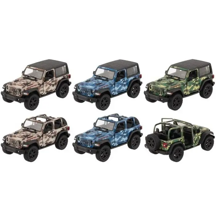Kovový model - Auto Jeep Wrangler (2018), 1:34, 1ks