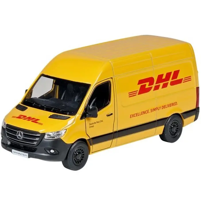 Kovový model - Auto Mercedes-Benz Sprinter DHL, 1:48