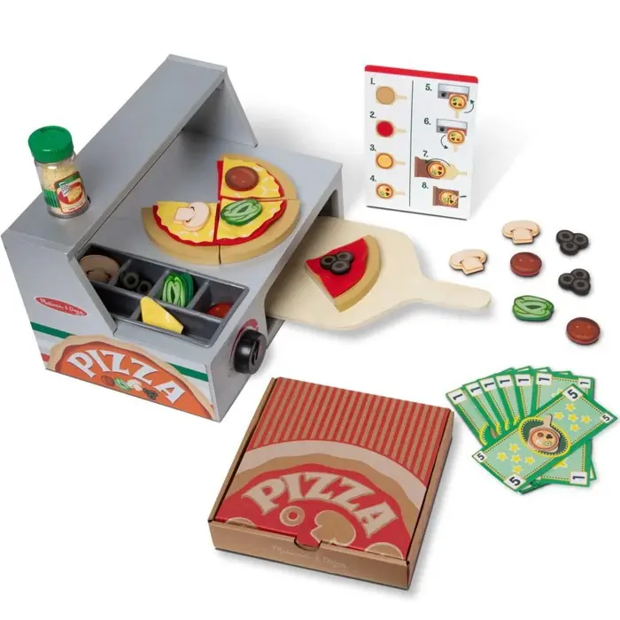 Prodejna - Pizza pult dřevěný s příslušenstvím (M&amp;D)