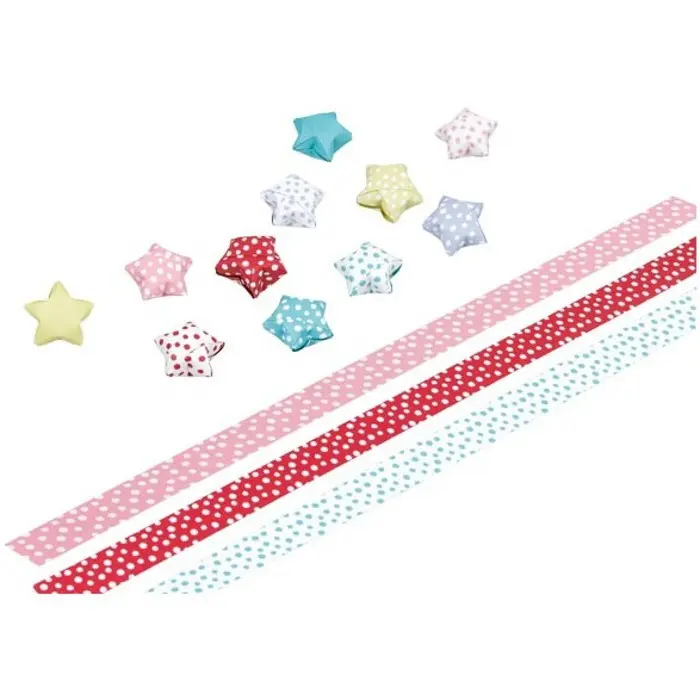 Kreativní sada - Origami z papíru, Hvězdičky, 100ks (Goki)