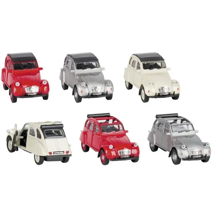 Kovový model - Auto Citroen 2CV (1979), 1:34-39, 1ks