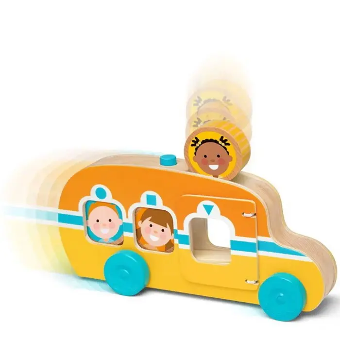 GO TOTs - Autobus dřevěný (M&amp;D)