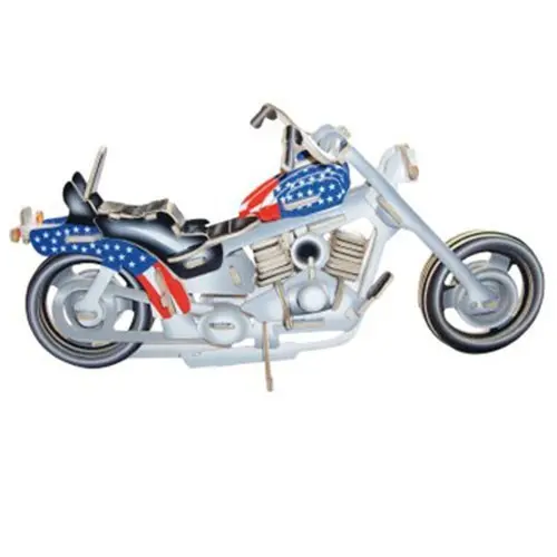 3D Puzzle barevné - Harley Davidson