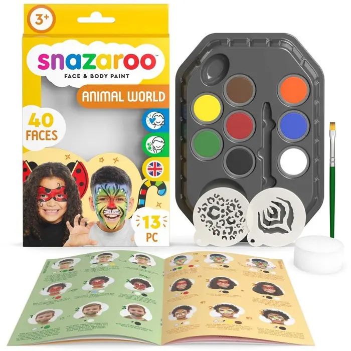 Snazaroo Obličejové barvy sada/Zvířecí svět