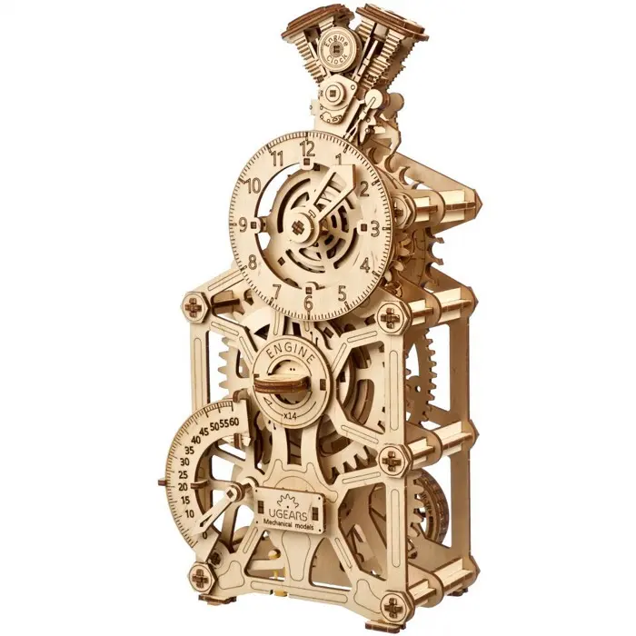3D mechanický model - Hodiny motoru (Ugears)