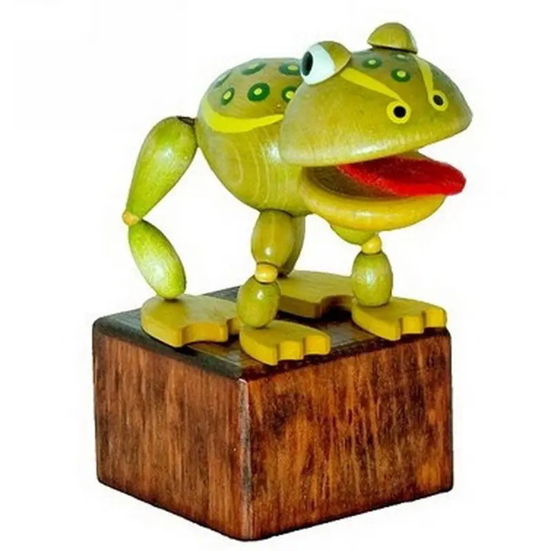 Mačkací figurka - Žába (Detoa)