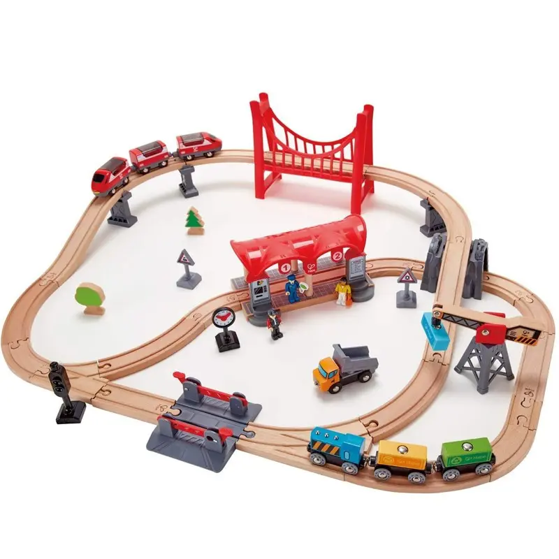 Vláčkodráha Hape - Busy City, 51 dílů