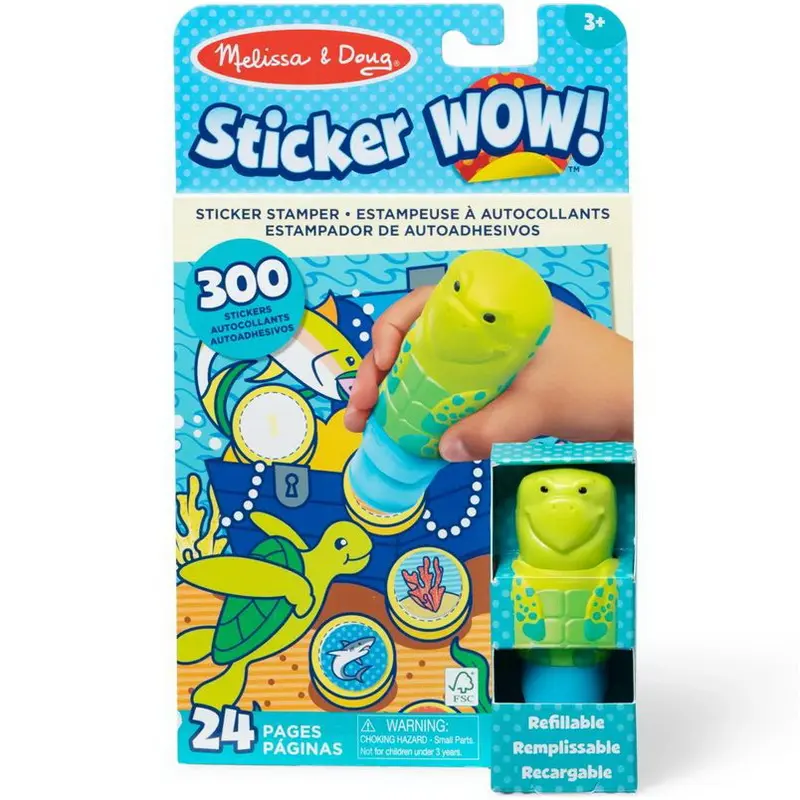 Samolepky - Sticker WOW!, Želva (M&amp;D)