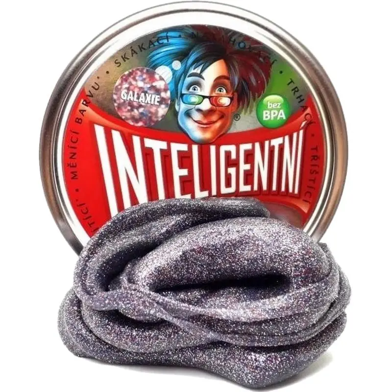 Inteligentní plastelína - třpytící, Galaxie