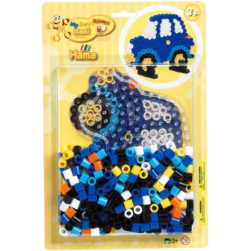 Hama zažehlovací korálky - MAXI Blistr, 250ks Auto