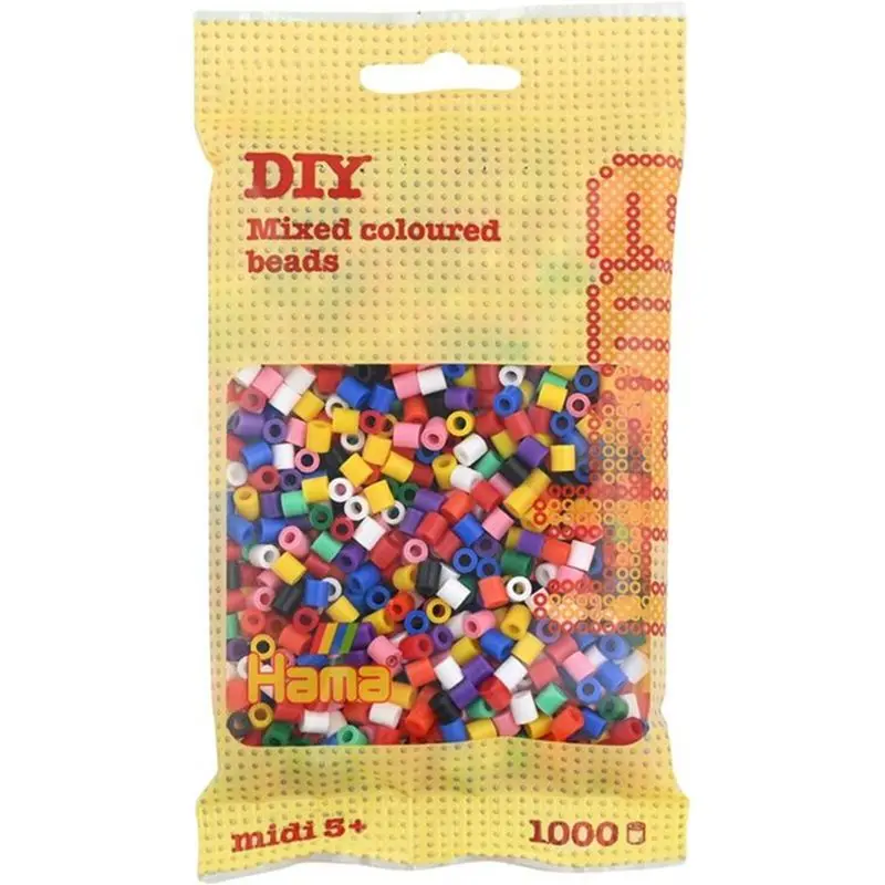 Korálky barevné MIX - 1 000 ks MIDI