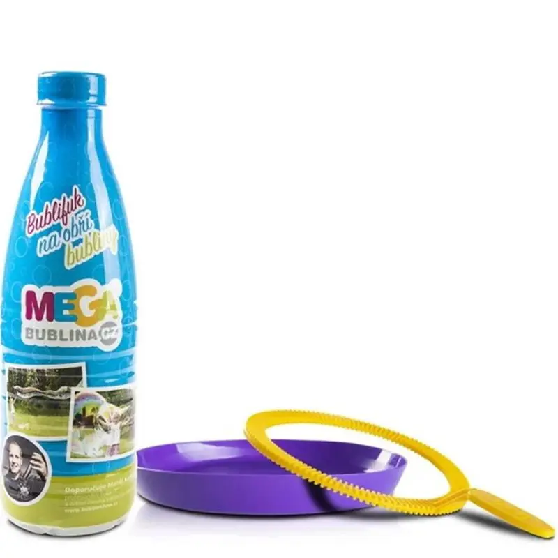 Megabublina Bublifuk na obří bubliny 1l + velký kroužek
