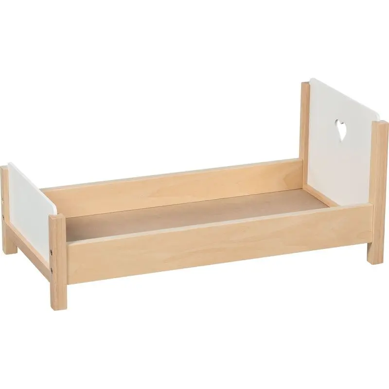 Postýlka pro panenky - Srdíčkové snění dřevěná (Goki)