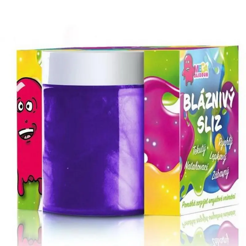 Megaslizoun Bláznivý sliz - Fialový s perletí