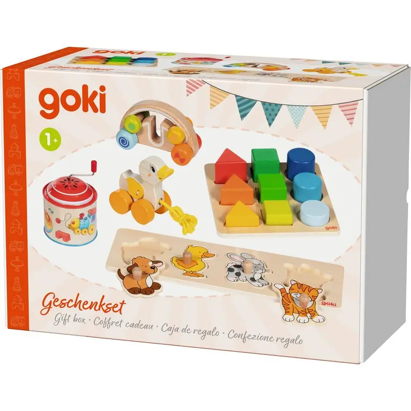 Dárkový set - Pro děti od 1 roku, 5 hraček (Goki)