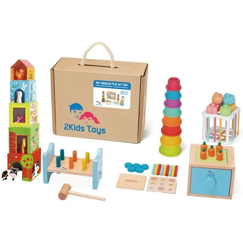 2Kids Toys Dárková sada hraček pro nejmenší 12m+