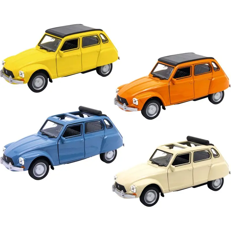 Kovový model - Auto Citroen Dyane, 1:34-39, 1ks