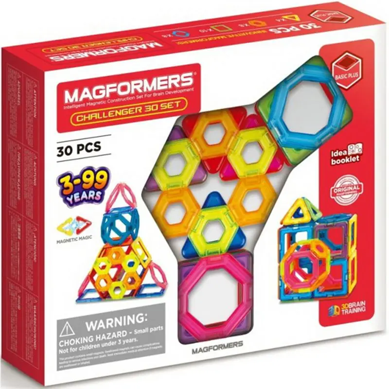 Magformers - PLUS-30, 30 dílků