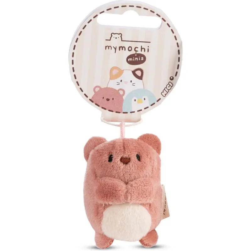 NICI přívěsek MyMochi Medvídek Nomo hnědý 5cm