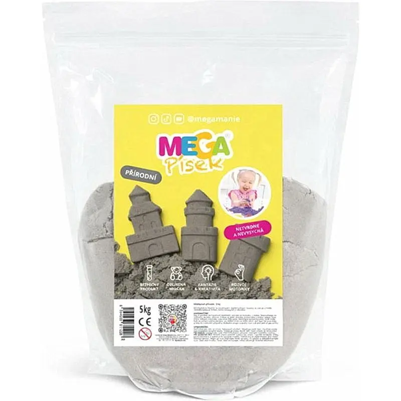 MEGApísek - přírodní 5 kg