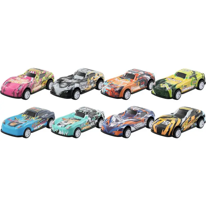 Auto - Natahovací Racer Salto kovové, 1ks (Goki)