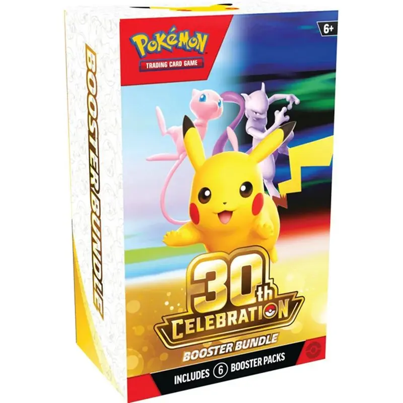 Pokémon TCG: 30th Celebration - Booster Bundle (6 booster balíčků)