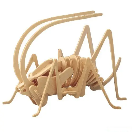3D Puzzle přírodní - Cvrček