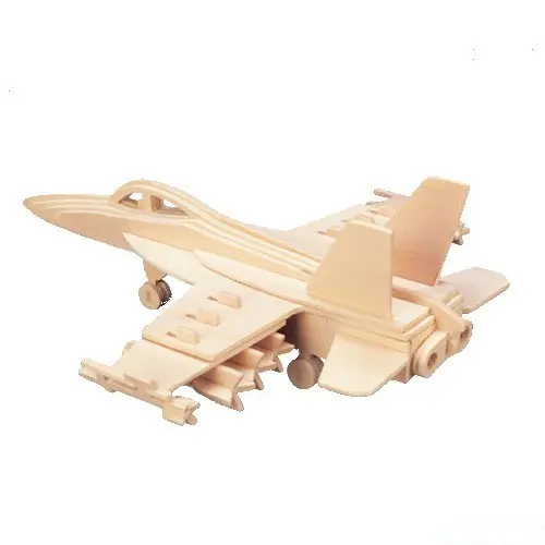 3D Puzzle přírodní - F-18 Hornet