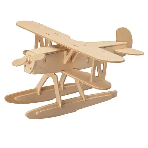 3D Puzzle přírodní - Heinkel HE-51