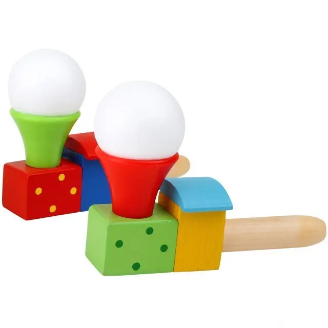 Drobné hračky - Foukání do balónků, Vlak, 1ks (Small foot)