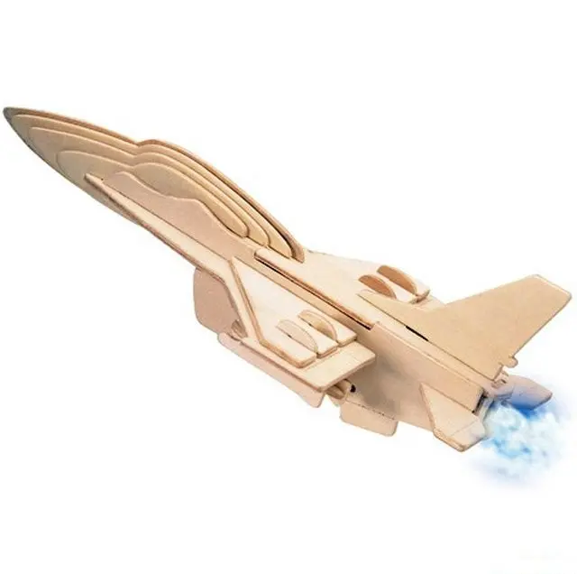 3D Puzzle přírodní - Stihačka F-16