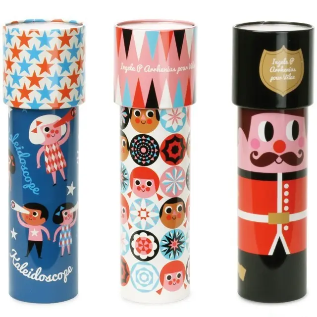 Plechová hračka - Krasohled kaleidoskop Ingela, 1ks (Vilac)