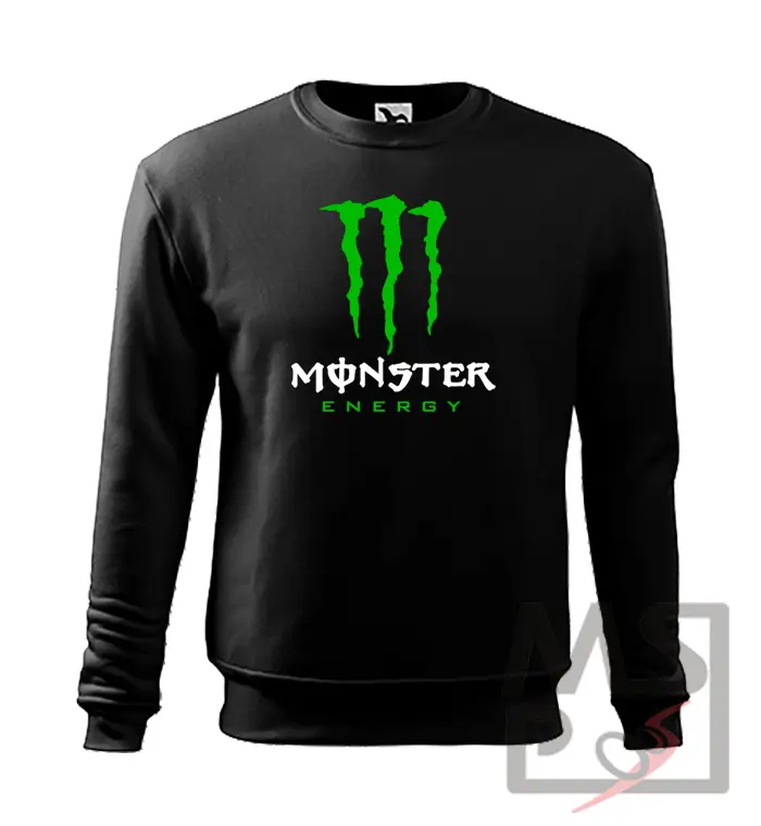 Pánská mikina s motivem Monster energy