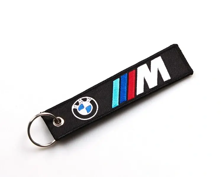 TXR Textilní klíčenka BMW (Krásná textilní klíčenka BMW z příjemného materiálu, ideální dárek.)
