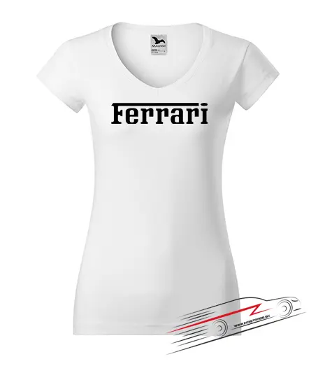 Dámské triko s motivem Ferrari