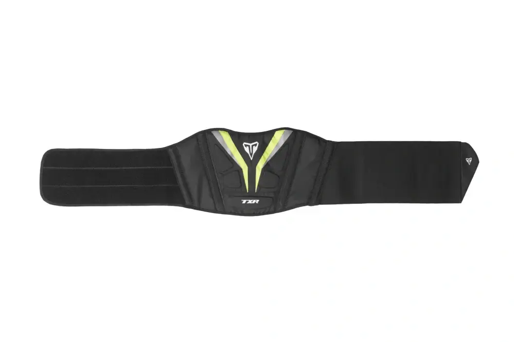 TXR Ledvinový pás Warm černo-žlutý XL (Ledvinový pás TXR Warm černo/žlutý z Polyester 600D se zapínání pomocí suchého zipu a anatomickým střihem.)